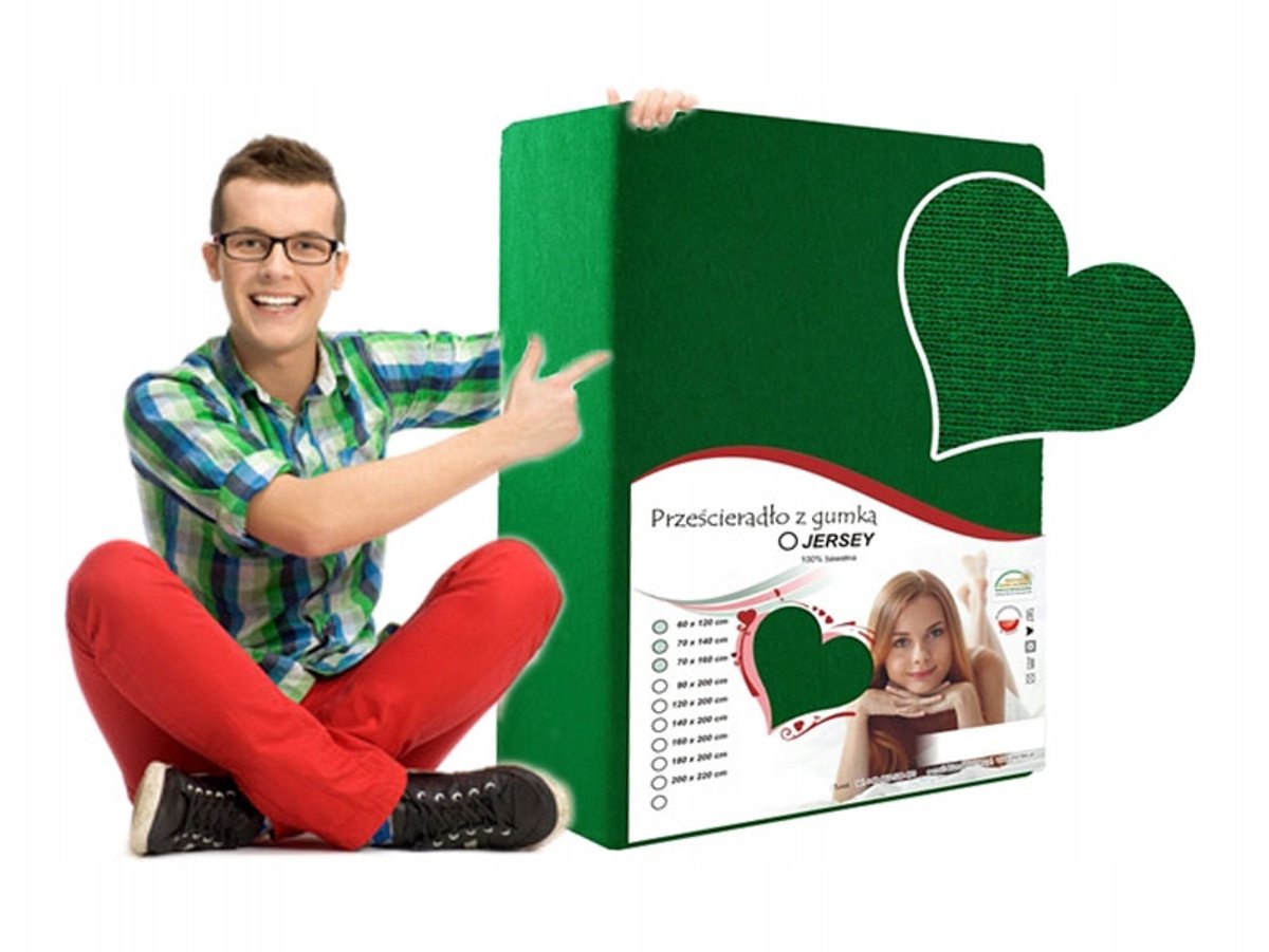 Jersey Hoeslaken met Elastiek 80x190 cm - 100% Katoen