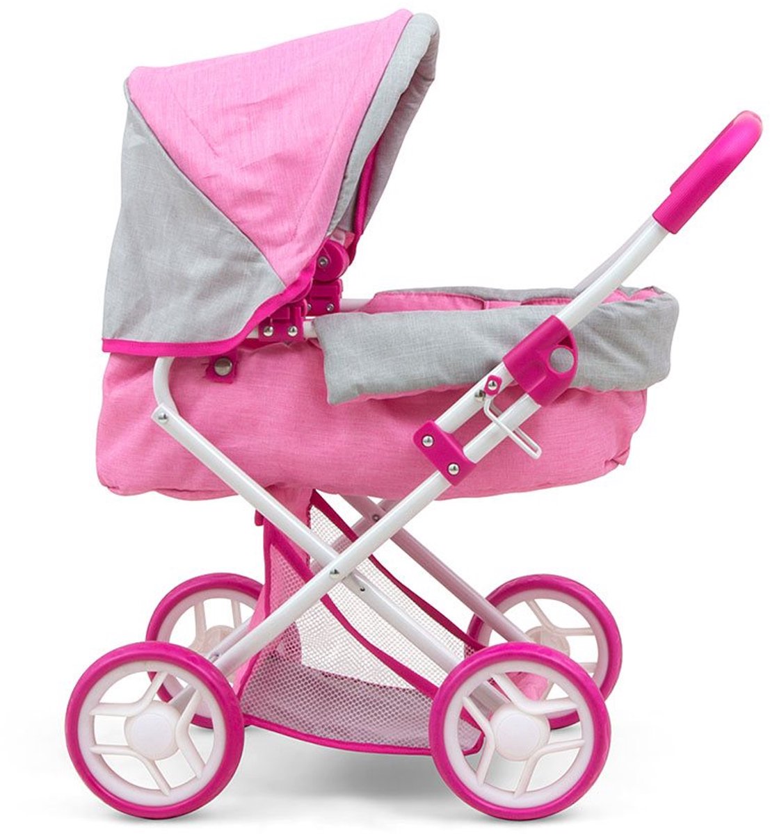 Milly Mally ALICE Prestige - poppenwagen - roze