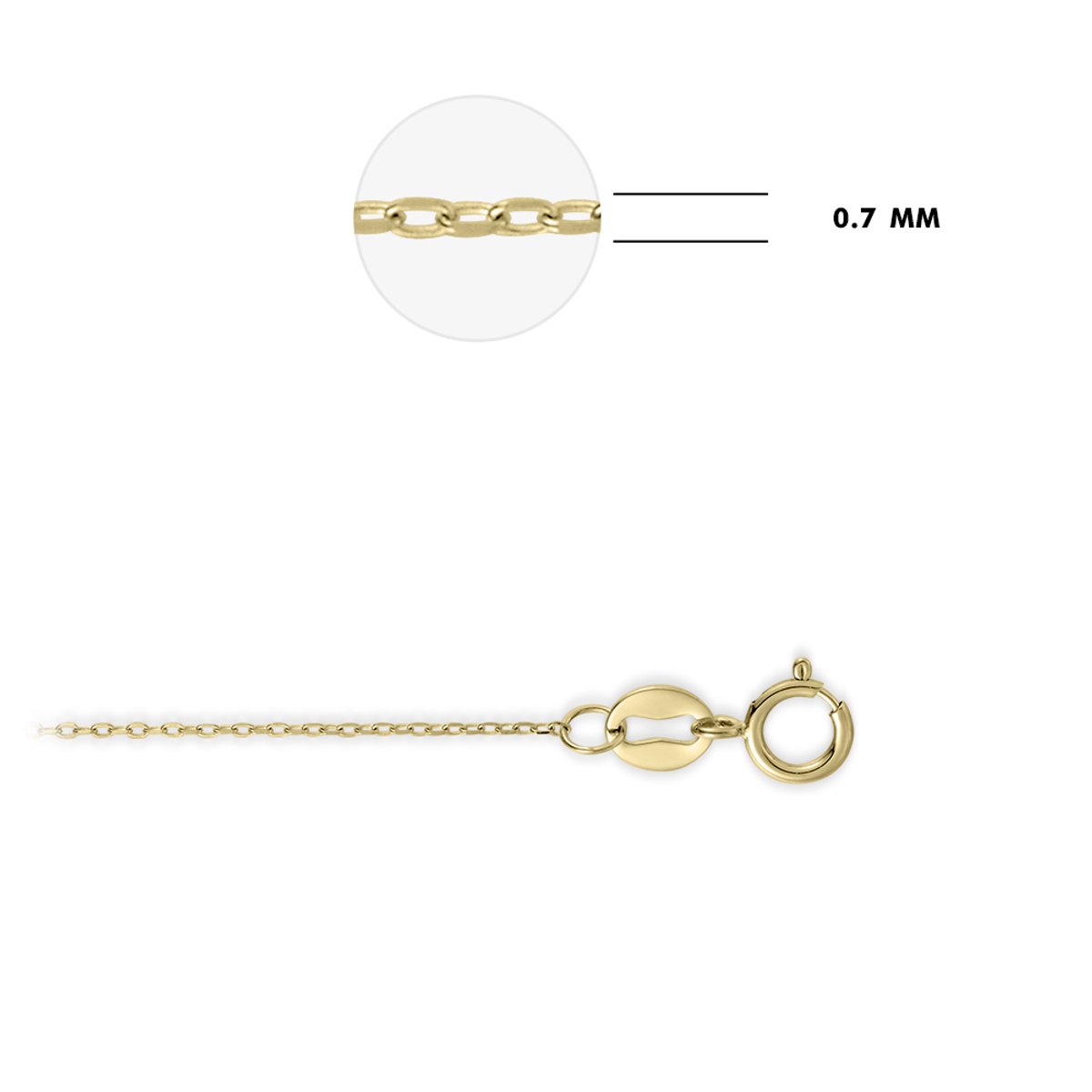 Gisser Jewels 14k Gold Chain - Verlengstuk