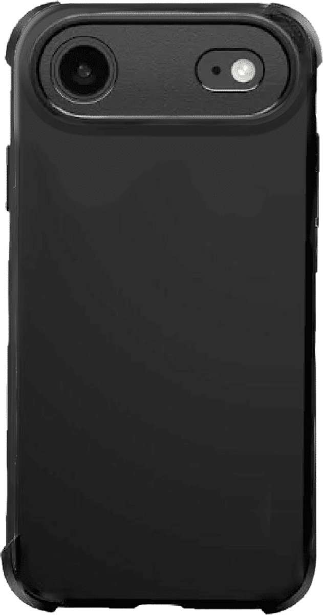 Cityhoesje - Backcover - iPhone 17 Air - Antischock - Zwart