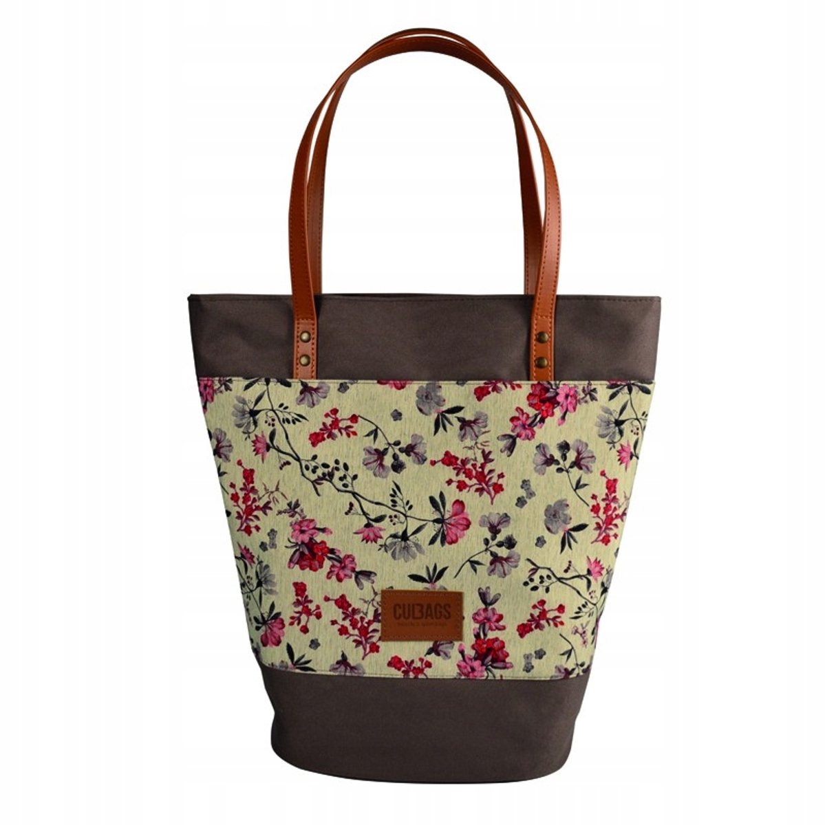 Merkloze Fiets Shopper Elegance - Waterdichte Fietstas met Handvatten