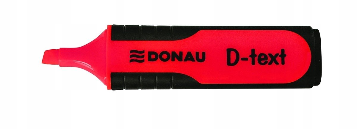 Donau D-text Rode Marker - Essentieel Kantoorartikel