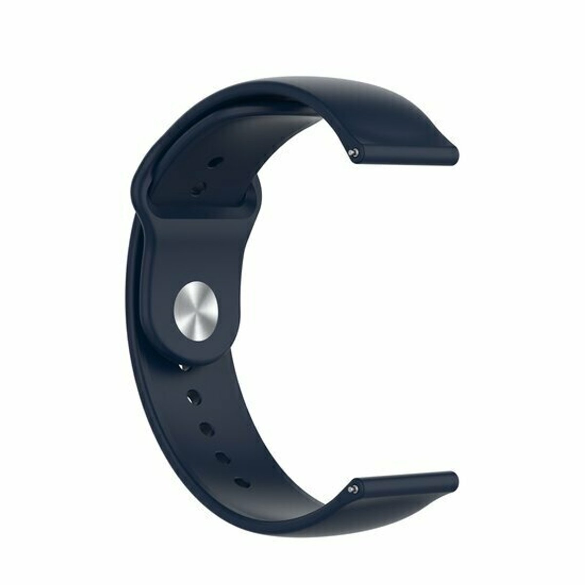 By Qubix - Geschikt voor Xiaomi Watch S4 - 41mm - Sportbandje - Maat: Large - Navy