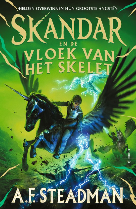 Skandar 4 - Skandar en de Vloek van het Skelet - cover