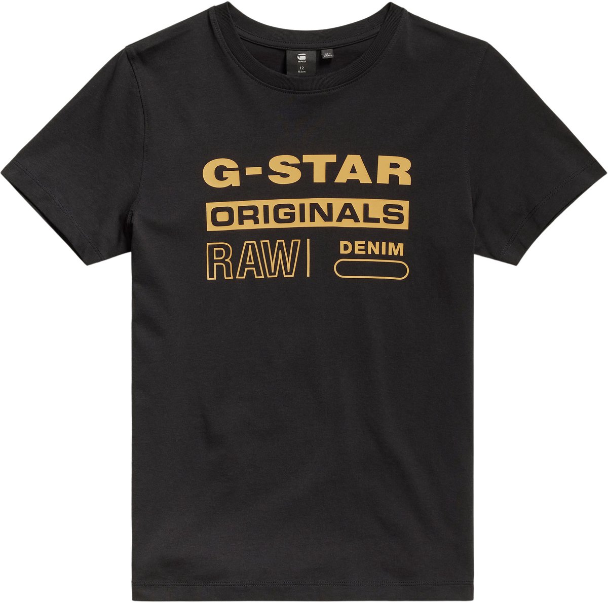 G-Star t-shirt ss regular Heren T-shirts Zwart