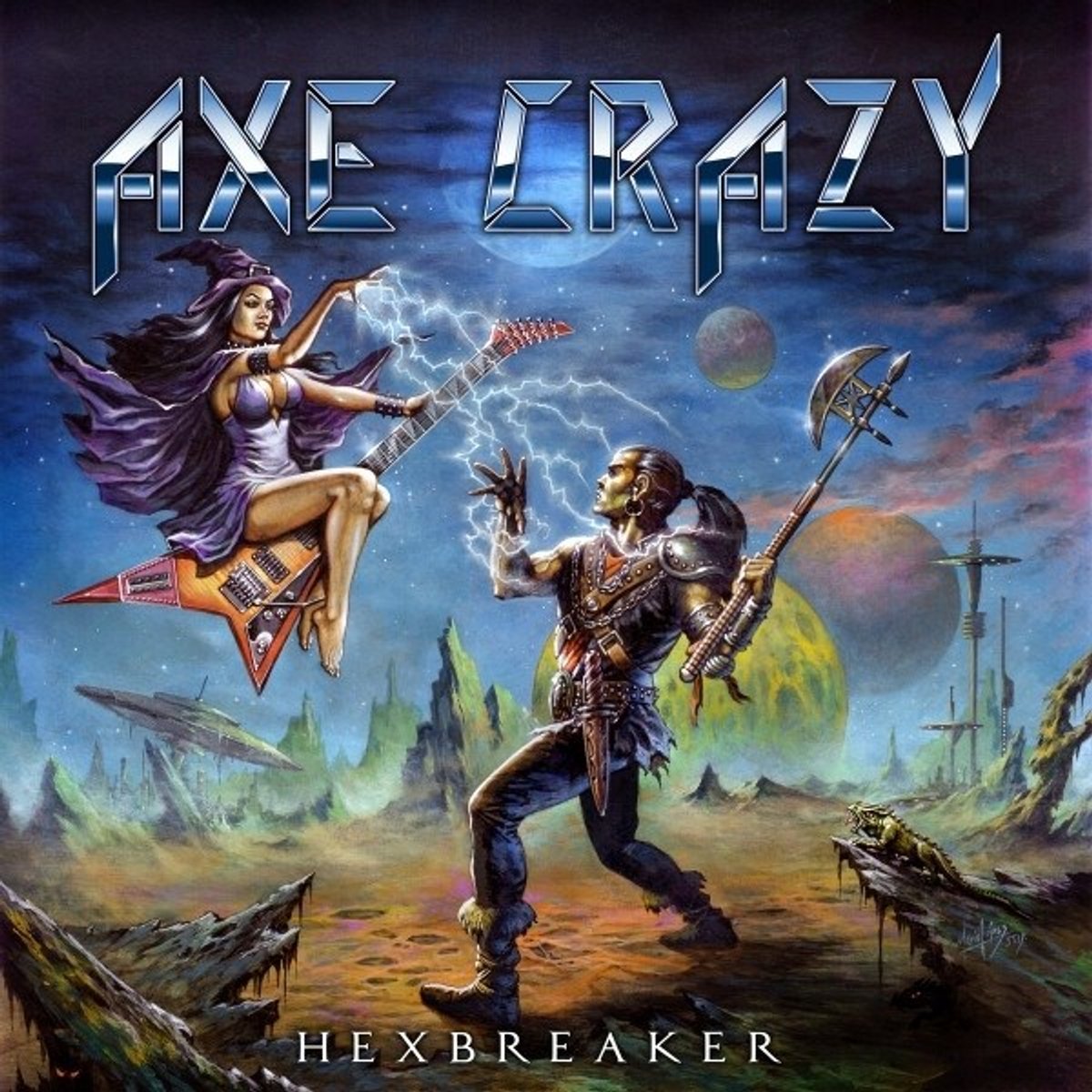 Axe Crazy - Hexbreaker (LP) (Coloured Vinyl)