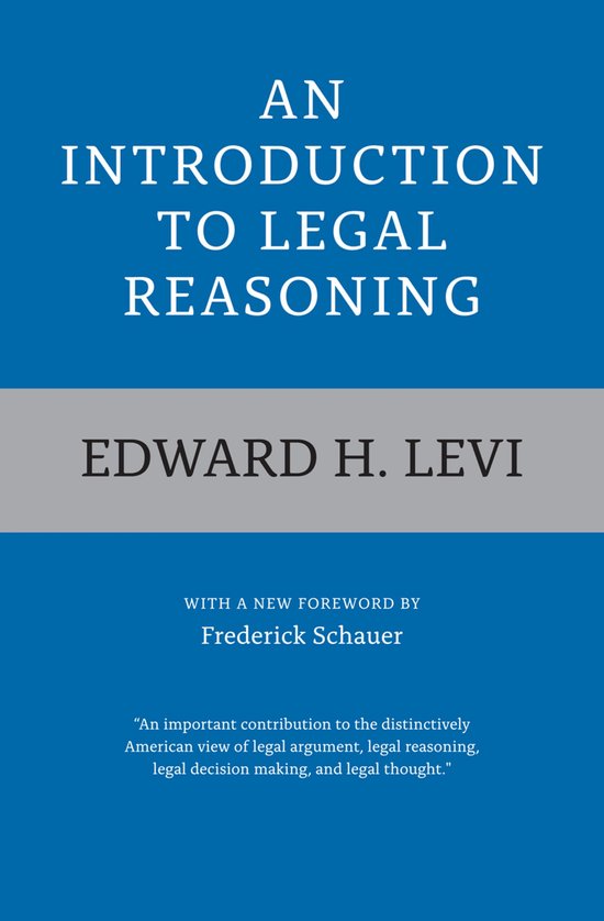 An Introduction to Legal Reasoning - cover