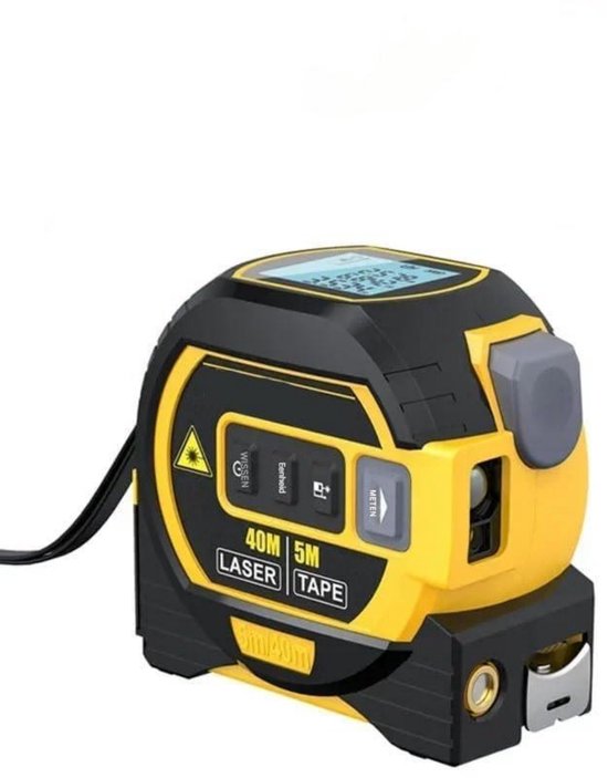 laser afstandsmeter - Rolmaat Multifunctionele Digitale Laser - 40M ...