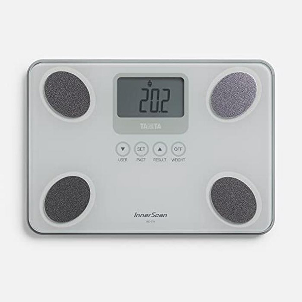 Kleine en Handige Lichaamsanalyse Weegschaal met LCD Scherm