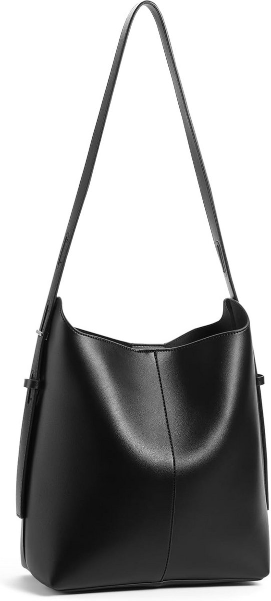 Leren Handtas voor Vrouwen - Grote Shopper, Tote Bag en Pouch Bag voor College, Werk en Reizen
