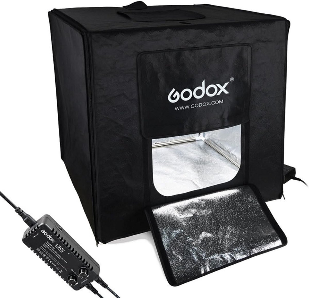 Draagbare Mini Fotostudio met LED Verlichting 80x80x80 cm