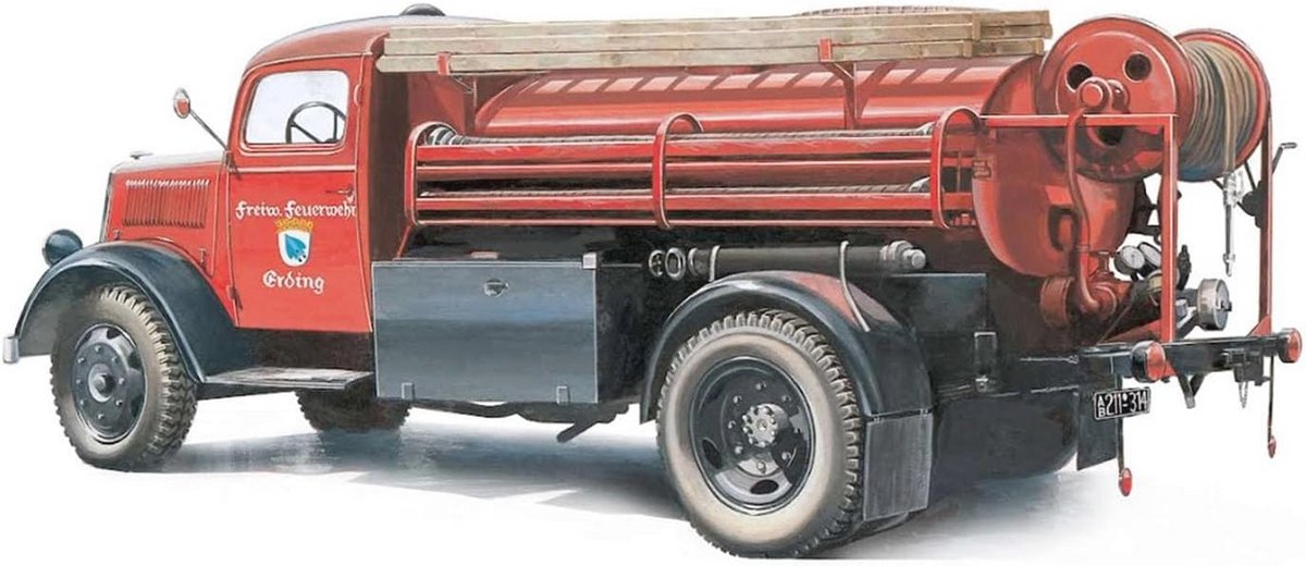 1:24 Opel Blitz Tankwagen Modelbouwset