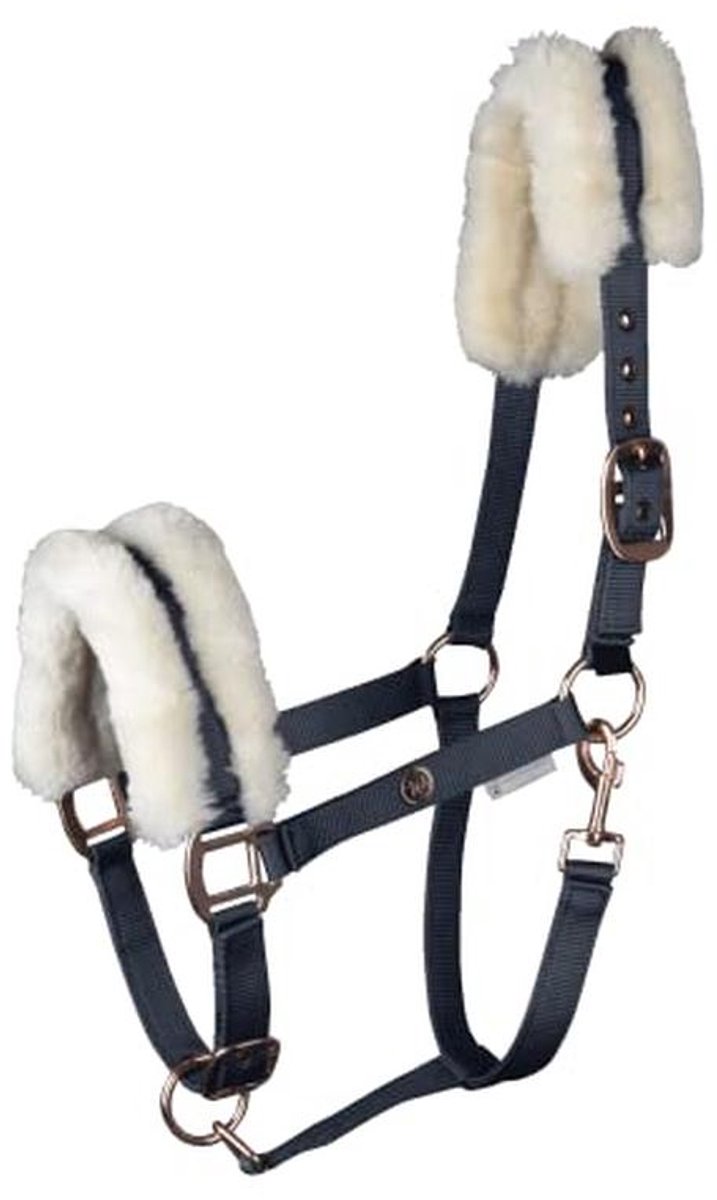Halster Modern Rosé voor Paarden in Navy Kleur
