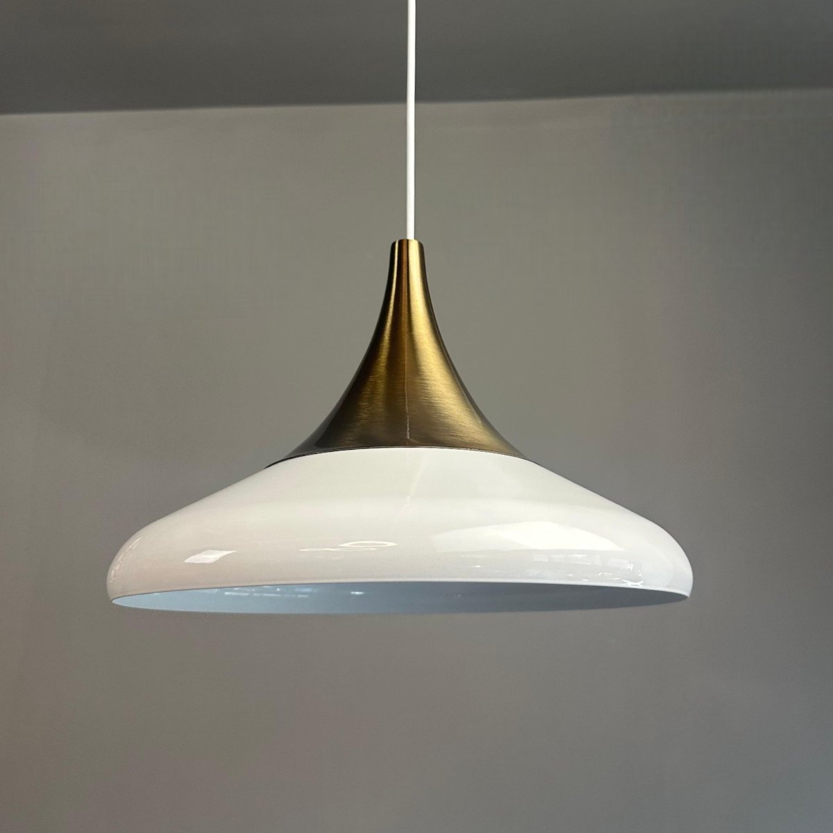 Bamyum Paladin Hanglamp Industrieel Metaal Ø35 cm, Vintage Hanglamp, E27 Pendellamp