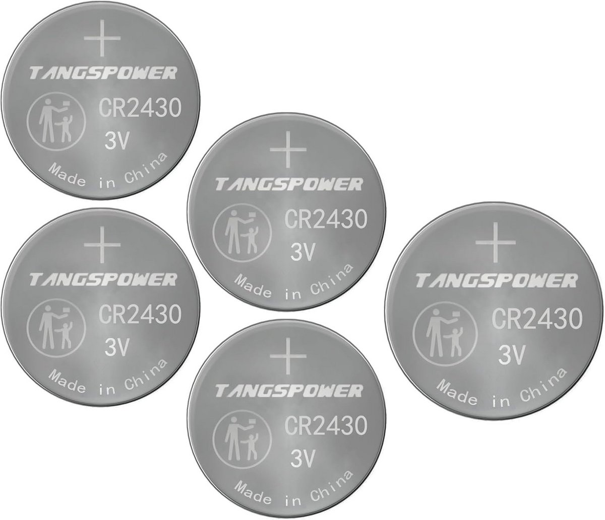 CR2430 Lithium Knopbatterijen - Verpakking van 4 stuks