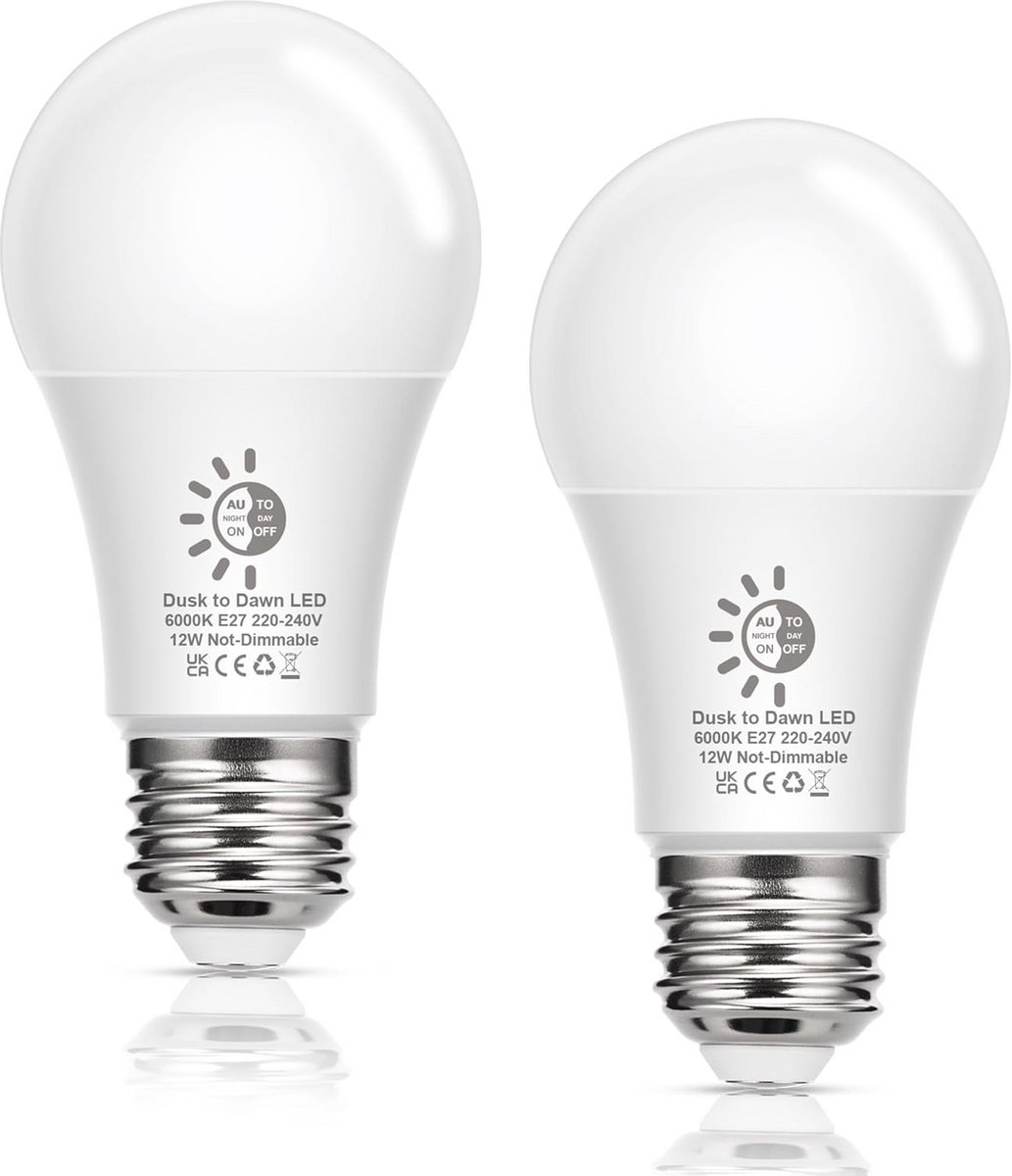 E27 LED Lamp Koud Wit 12W Vervangt 100W - 1100 Lumen 6000K Niet Dimbaar