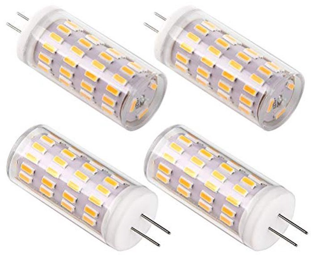 G4 LED 12V 5W Lampen - Warm Wit Vervanging voor Halogeenlampen - 360° Stralingshoek - 4 Stuks