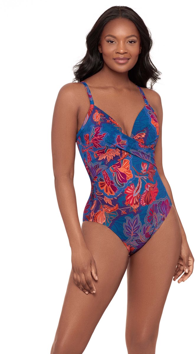 Miraclesuit Decoupage Captivate Badpak Multi Multicolour 38