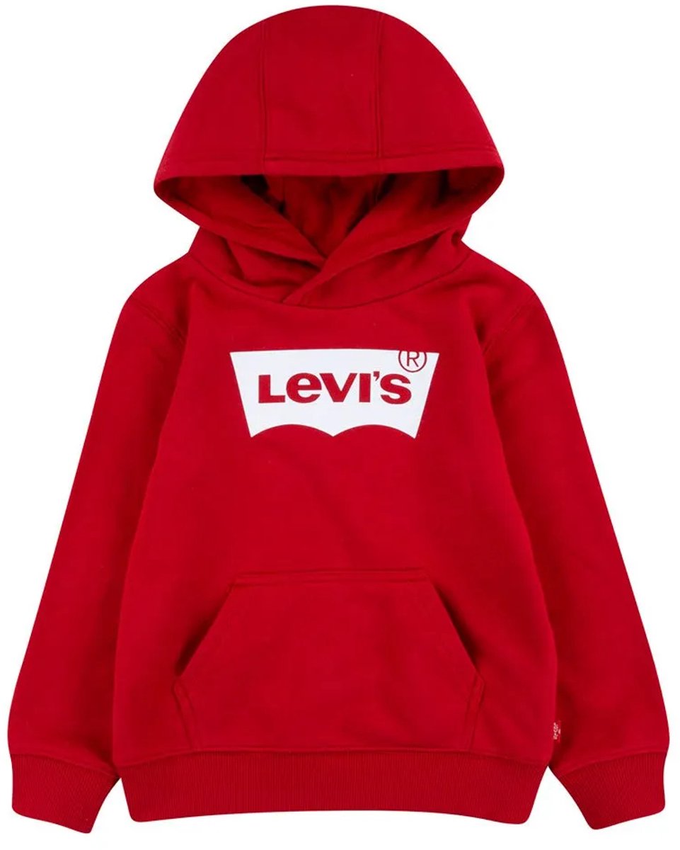 Levi´s ® Kids Batwing Pullover Hoodie 8 Years Jongen Rood
