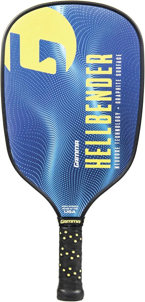 Pickleball Paddle met Grafiet Krachtoppervlak en Honingraat Greep