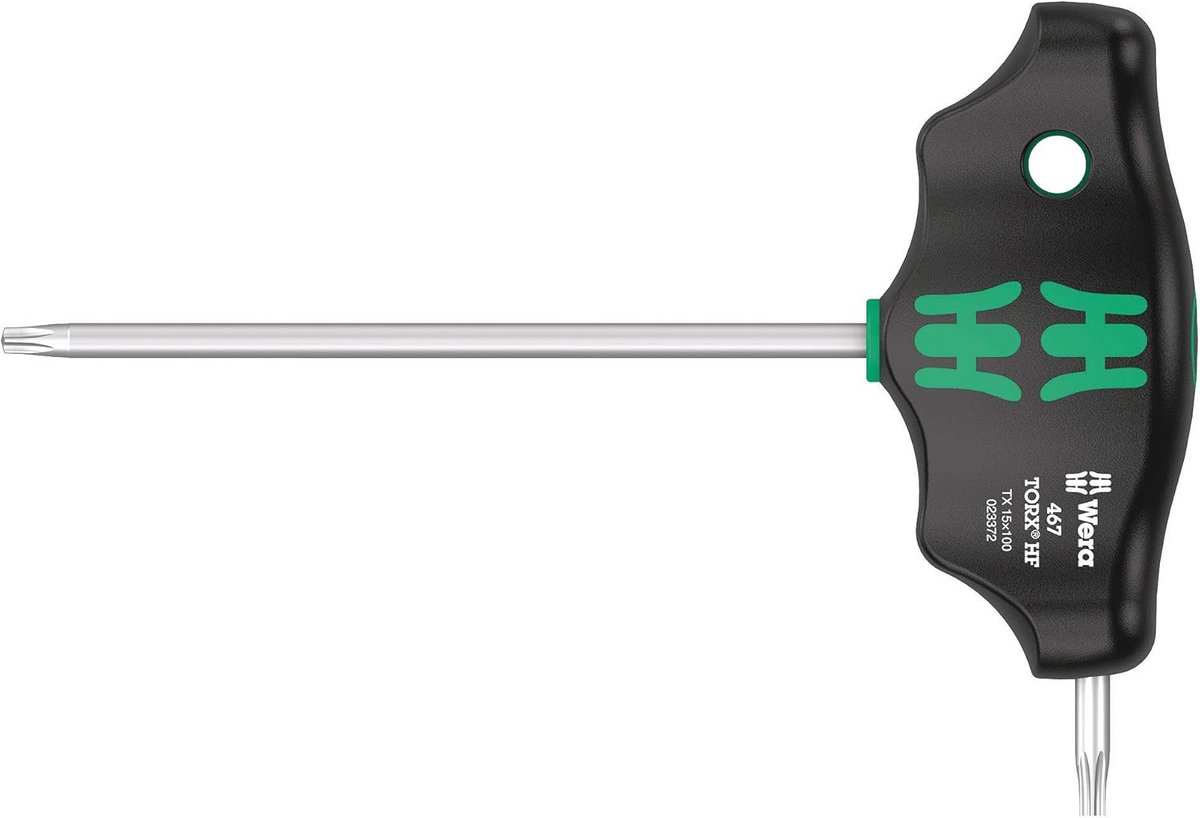 TORX Dwarshandvatschroevendraaier 15 x 100 mm - Ergonomisch en Krachtig