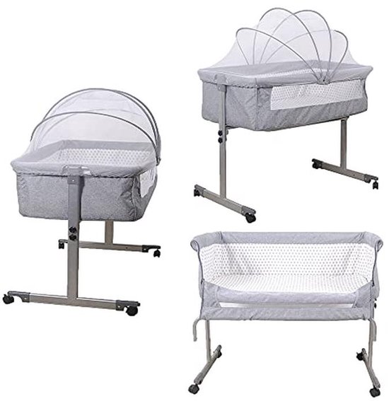 Kinderbed met matras en muggennet