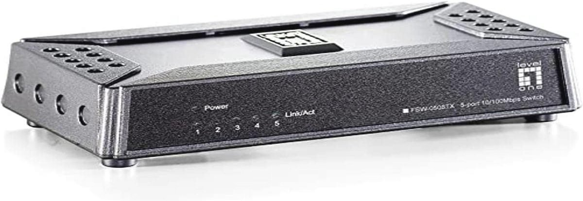 Fast Ethernet Switch 5-poorts 10/100Mbps Desktop/Pocket