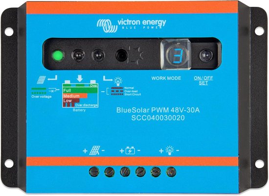 MPPT Solar Laadregelaar 48V 30A voor Zonnepanelen - Efficiënte Batterij Oplader