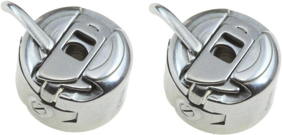 2 Stuks Naaimachine Bobbin Case voor Voorladers - Klasse 15