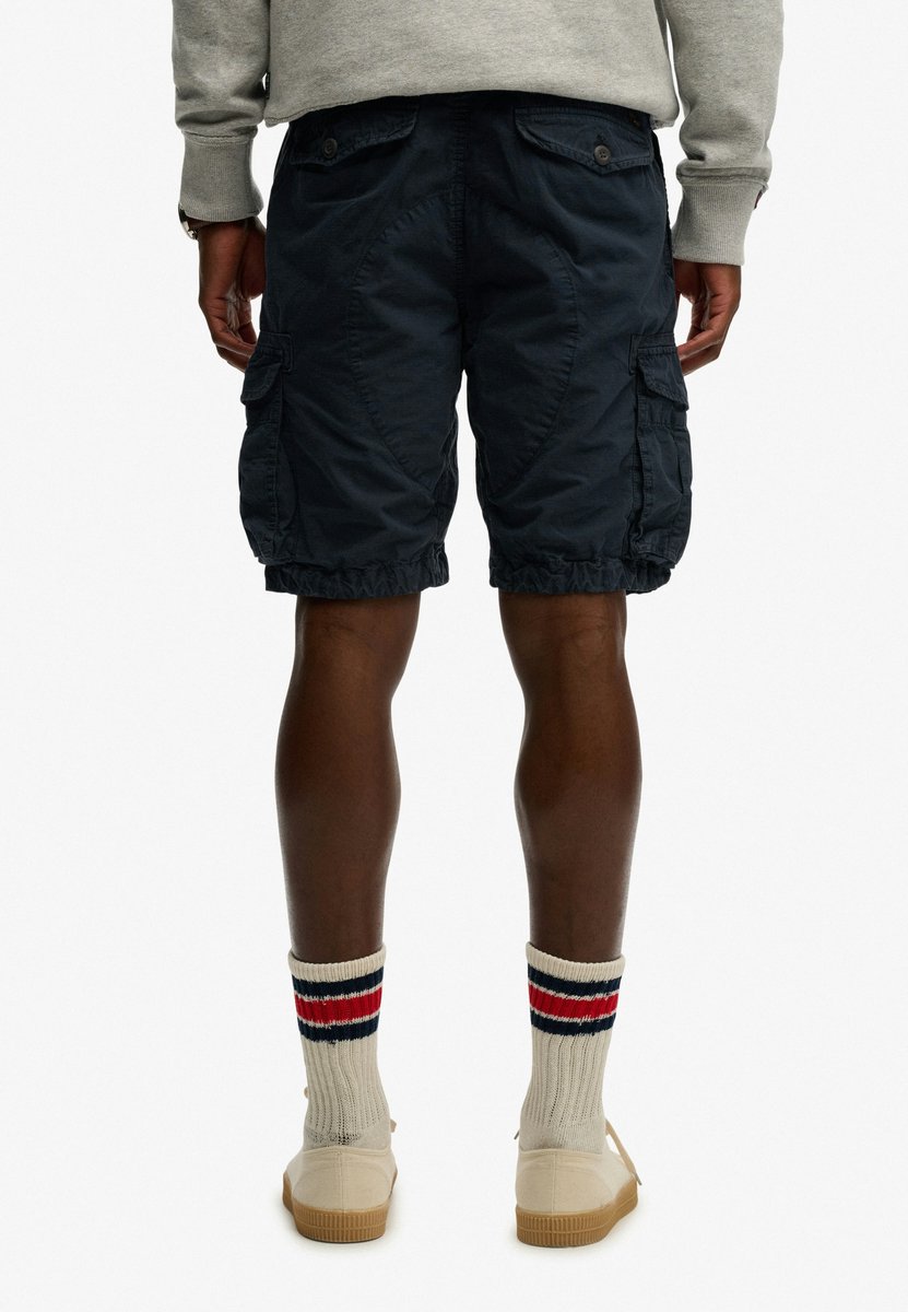 Superdry Parachute Light Shorts Heren Korte broeken Marineblauw