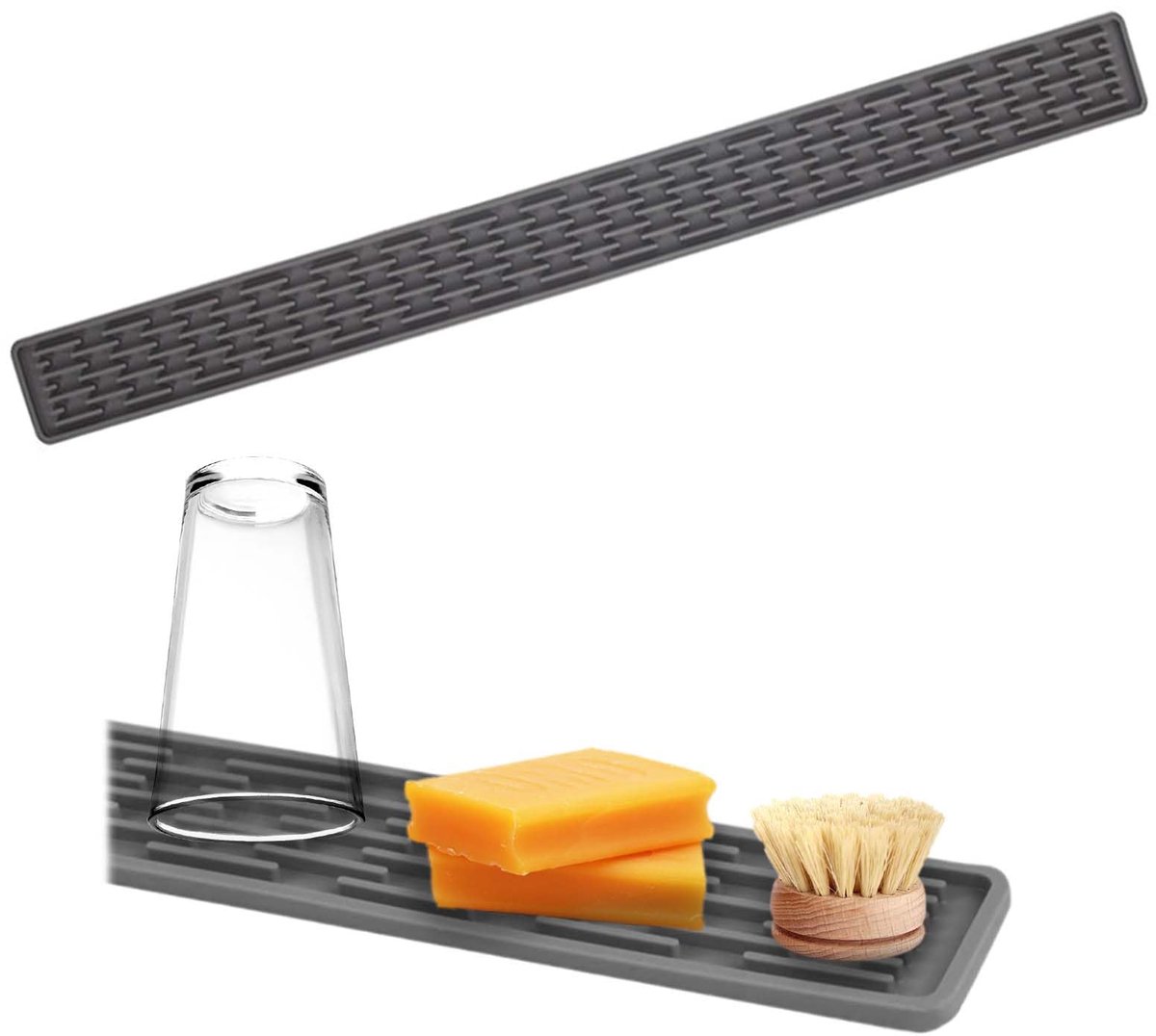 Unyqoos® siliconen afdruipmat voor optimaal gebruik van keukenruimte
