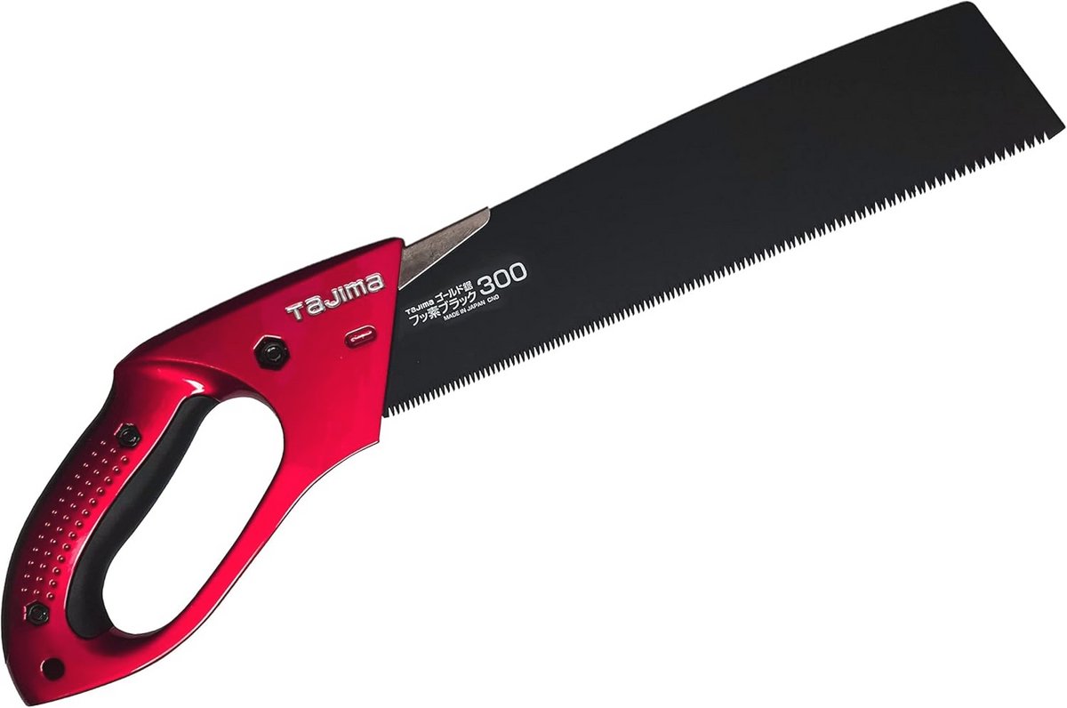 Japanse zaag 300 mm - Houtzaag met 2-componenten handvat en Aluminium behuizing