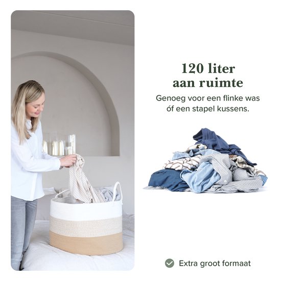 Wasmand opvouwbaar, 40 liter - Pepper Black - Brabantia