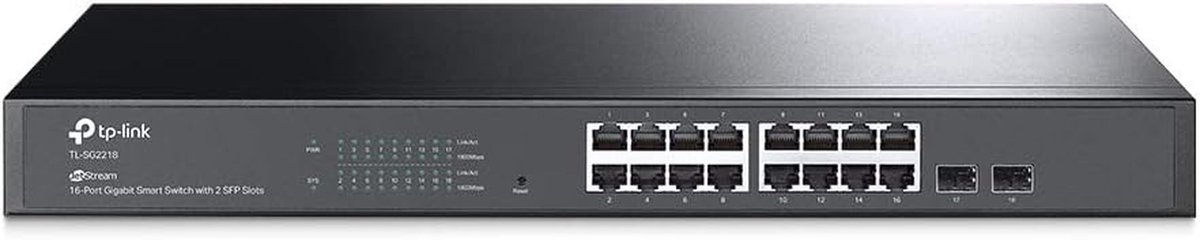 16-Poorts Gigabit Smart Netwerk Switch voor Professioneel Gebruik