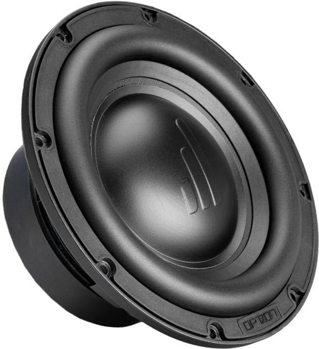 Krachtige 16,5 cm Subwoofer met Dubbele Spoel - 150 Watt RMS, Compact en Ruimtebesparend