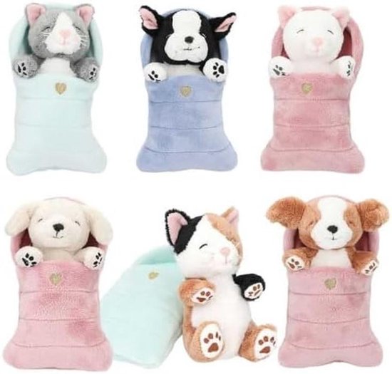 XL-Knuffel Suki - Hondenspeelgoed - Pluche - Wit - 45x46x11 cm