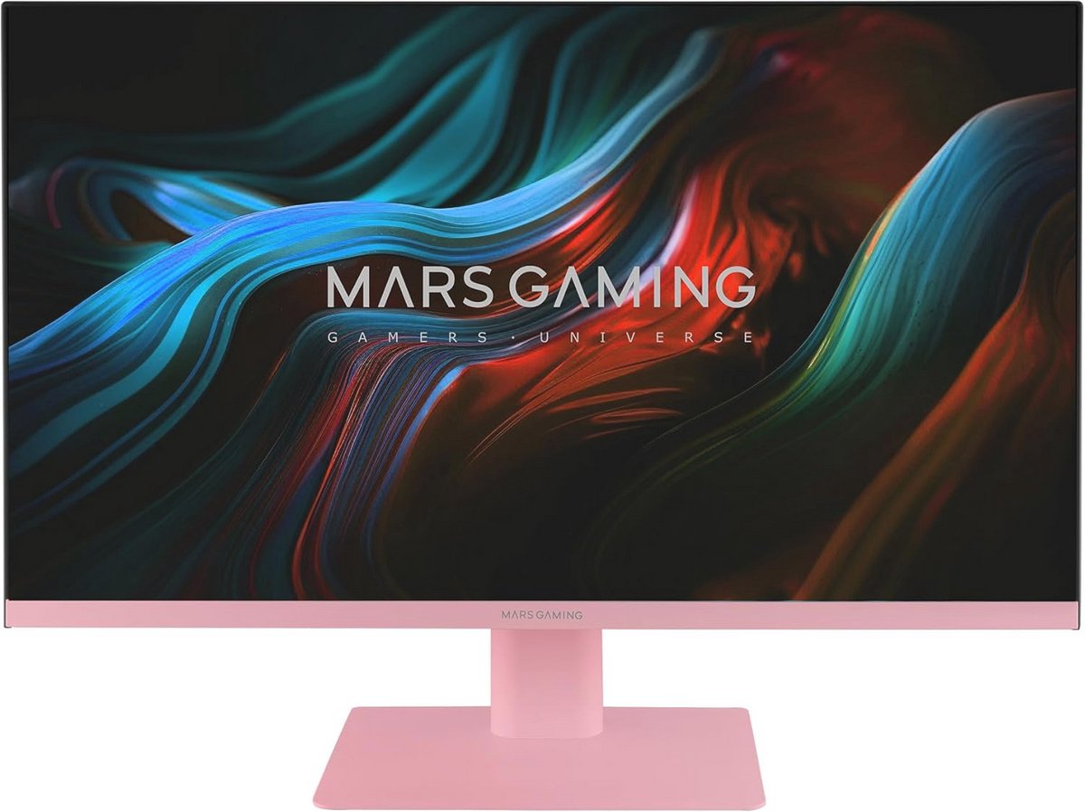 24" IPS FHD Monitor 120Hz met HDR10, 1ms Reactietijd, FreeSync & G-SYNC, Ingebouwde Speakers, Roze