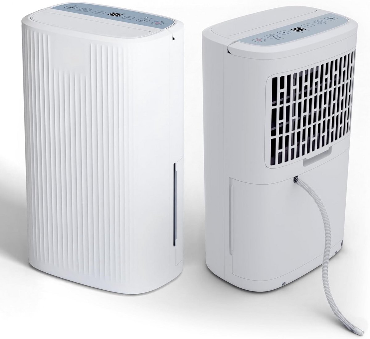 Ontvochtiger 12L/dag met wasdroogmodus en automatische vochtigheidssensor - Perfect voor slaapkamer en badkamer