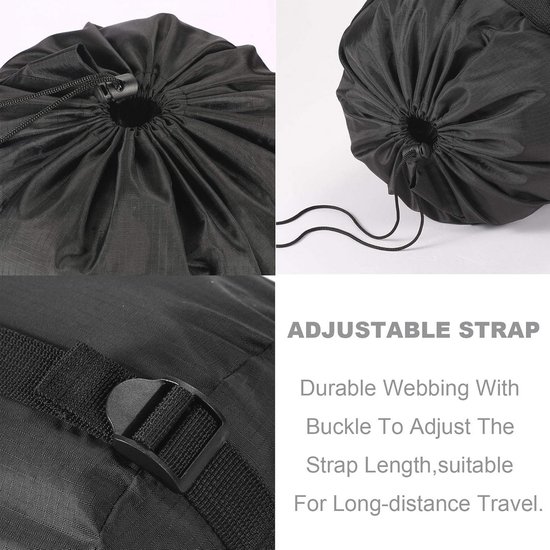 Waterdichte Compressie Stuff Sack 24L/36L/46L voor Slaapzakken en Kleding - Ideaal voor Camping en Reizen — afbeelding 2