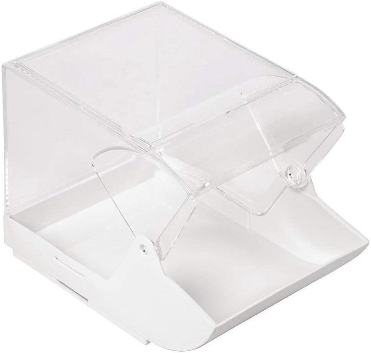 Universele opbergdoos met deksel - 23 x 14,5 x 15 cm, wit