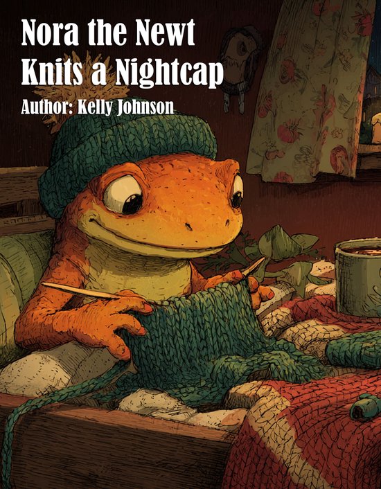 Nora the Newt Knits a Nightcap - cover