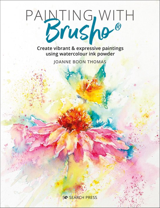 Painting with Brusho - cover