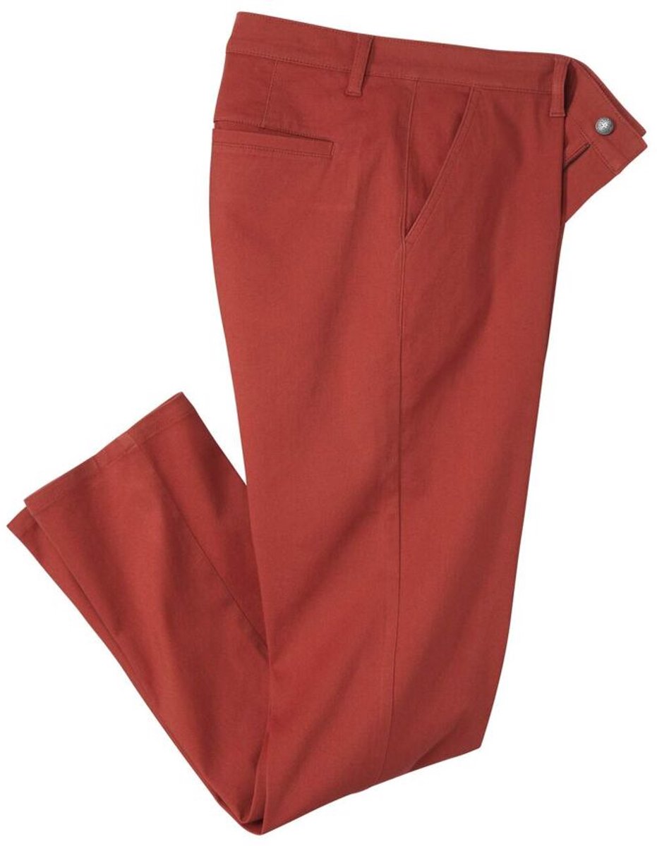 ATLAS FOR MEN - Chino van stretchtwill - Heren - Verkrijgbaar in grote maten - W46