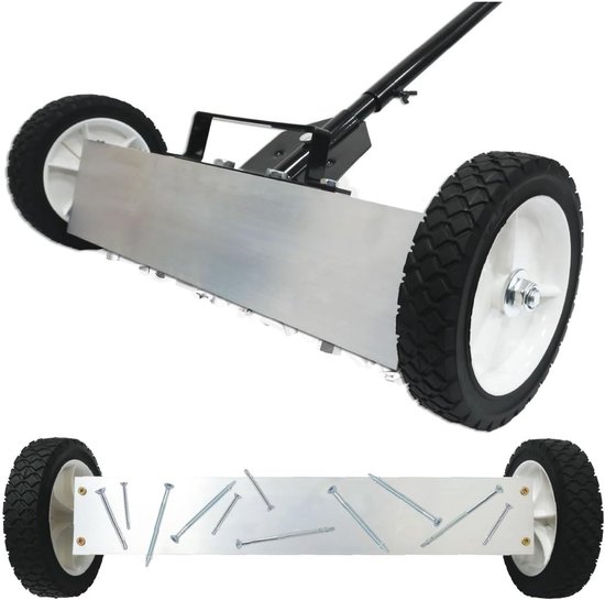 Veegmachine met magnetische functie voor eenvoudiger reinigen van spijkers en schroeven - 56 cm breed — afbeelding 4