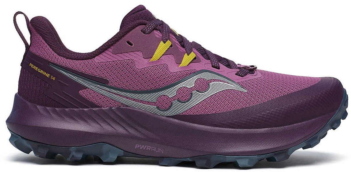 Saucony Peregrine 14 Trailschoenen Dames Plug Eggplant 37 Paars