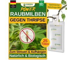 Roofmijten biologisch tegen trips en spint voor kamerplanten en sierplanten