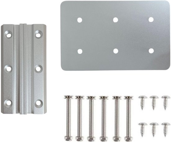 Haarspeld-tafelpoten 50 cm zwart - set van 4 - verstelbare doe-het-zelf