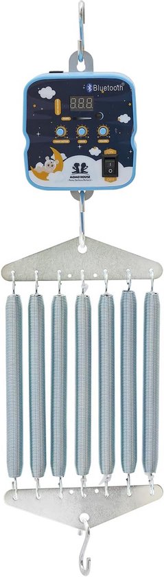 Contrôleur de Balançoire Électrique pour Bébé avec Télécommande - 9 Vitesses & Minuteur
