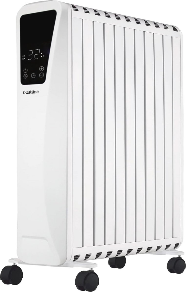 2500 Watt Radiator voor Open Haard - Efficiënte Verwarming met Digitaal Display
