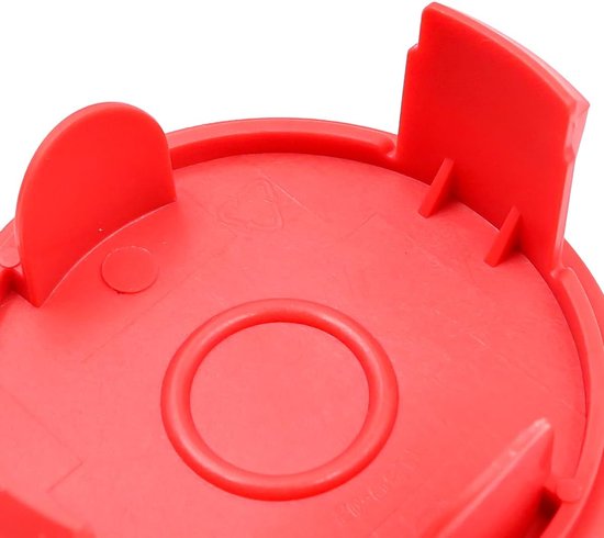 2PCS Vervangende Spoelcover - Geschikt voor BOSCH Molen - Cap 1600A00X61/1600A00DU0 - Spoelkap Rood — afbeelding 2